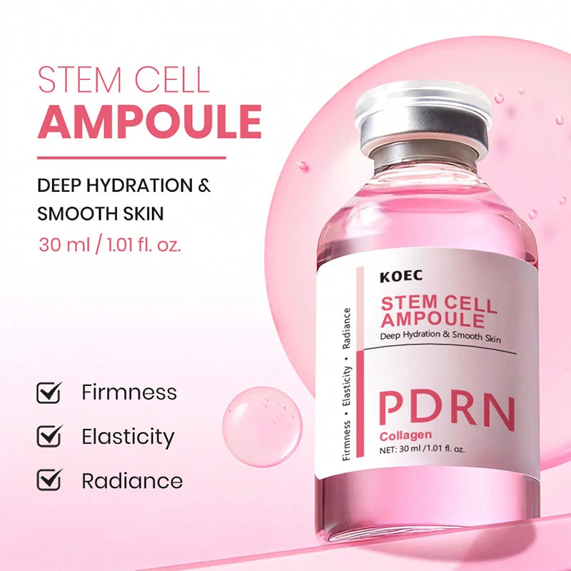 KOEC PDRN Silk Polypeptide Ampoule — PDRN + silk peptide — back of bottle details