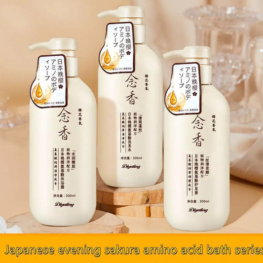 Japanese Amino Acid Shampoo Conditioner & Body Wash Set