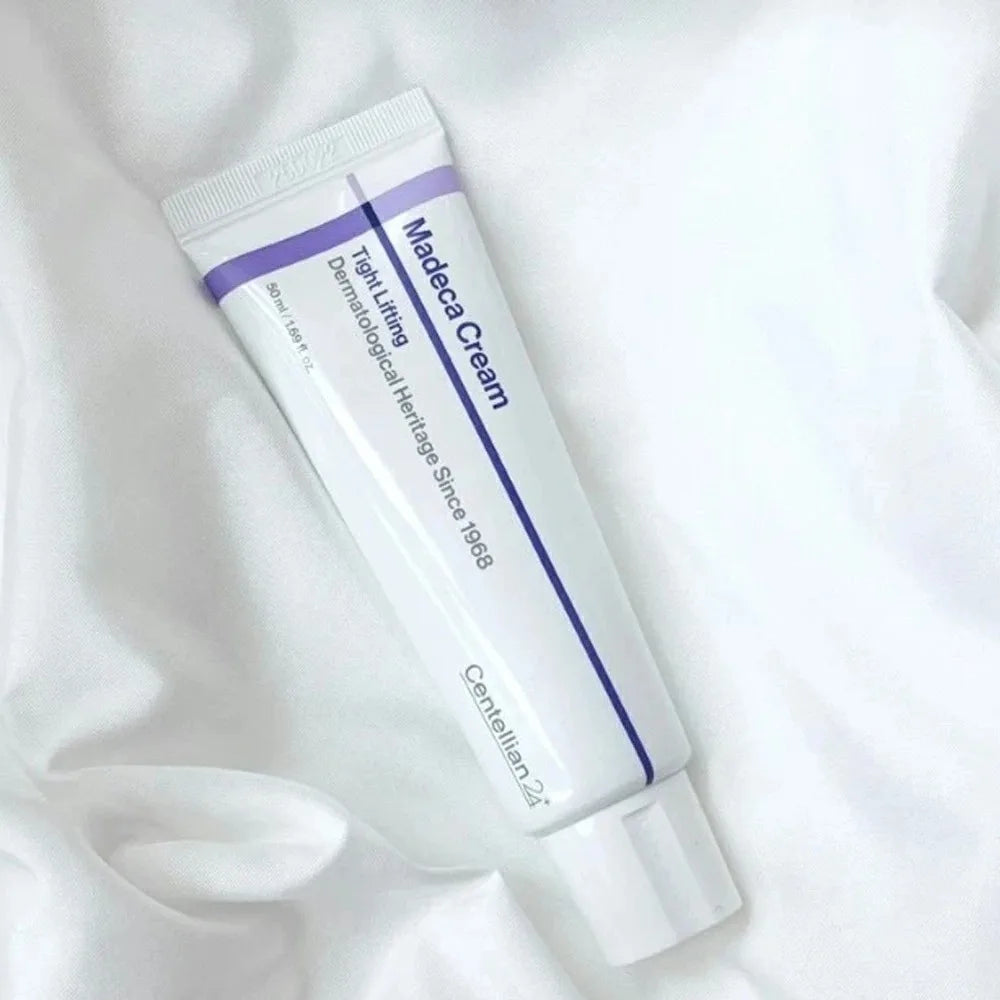 Anti-aging facial cream jar for firming and improving skin elasticity
