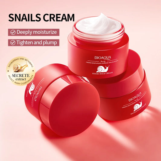 BIOAQUA Nicotinamide Snail Collagen Firming Face Cream