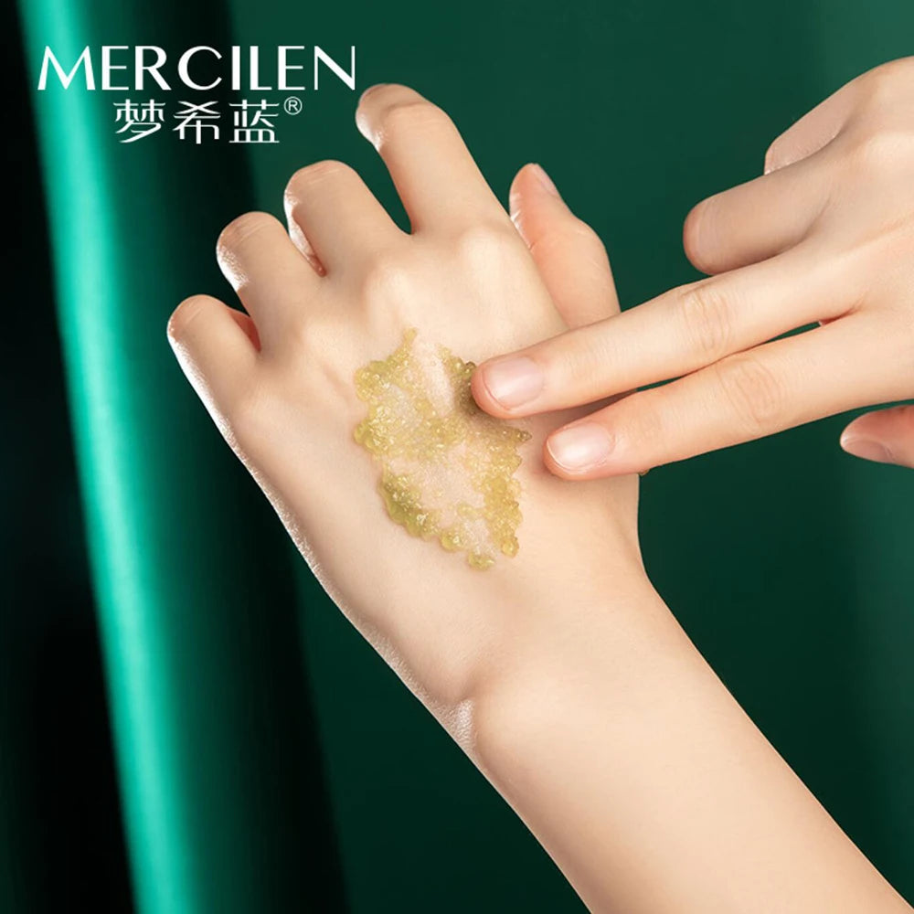 MERCILEN Sea Grape Collagen Firming Face Cream — Sea Grape & Collagen — Ingredient and benefits infographic