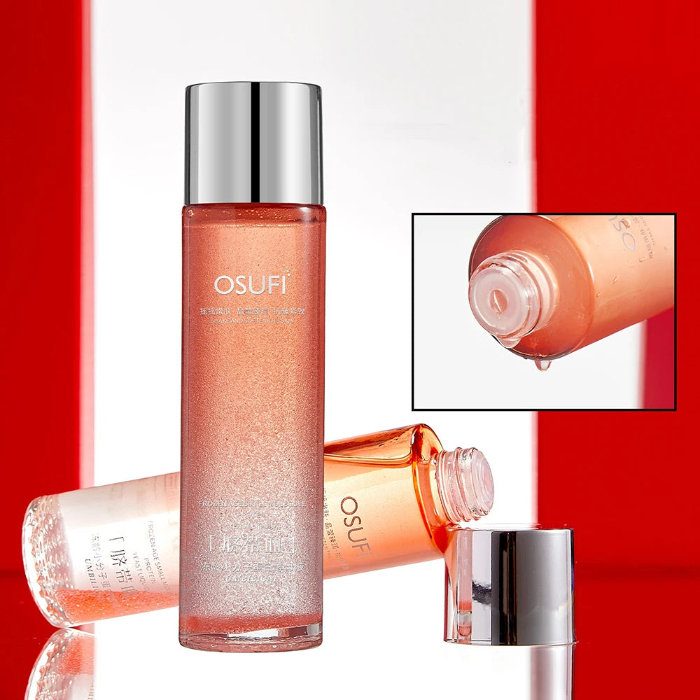 OSUFI Yeast Protein Soothing Face Serum — Yeast Protein — Serum bottle front view close-up