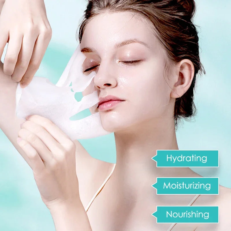 Hyaluronic acid sheet mask for shrinking pores