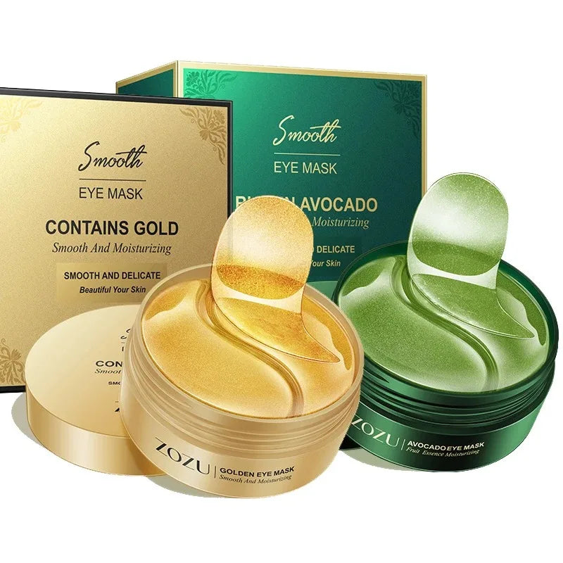 SkinSwaag Beauty CLAFACES — Avocado Gold — Eye mask jar packaging on white background