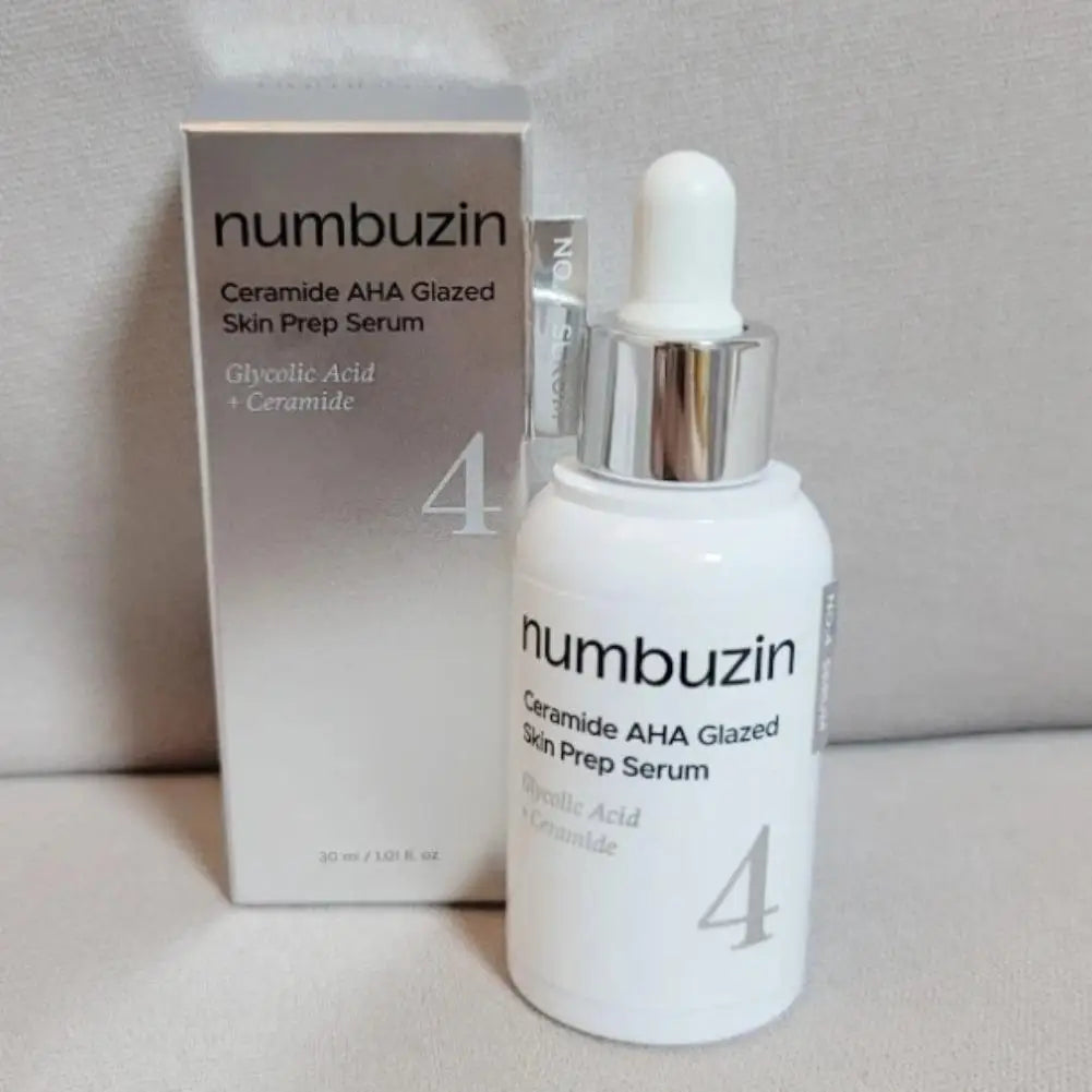 NUMBUZIN No.2 No.3 & No.4 Serum Set — PDRN Retinol Ceramide — Three serum bottle set on white background