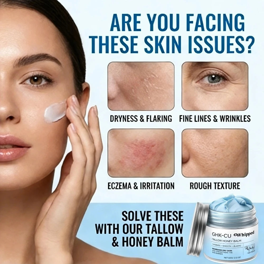 OUHOE Copper Peptide Manuka Honey Blue Balm — Copper Peptide & Manuka Honey — Copper peptide and manuka honey ingredient illustration