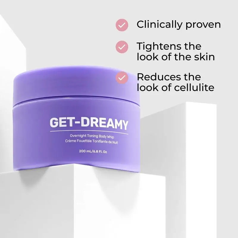 KOEC Overnight Body Cream — shea butter + lavender + coconut — back of jar ingredient details