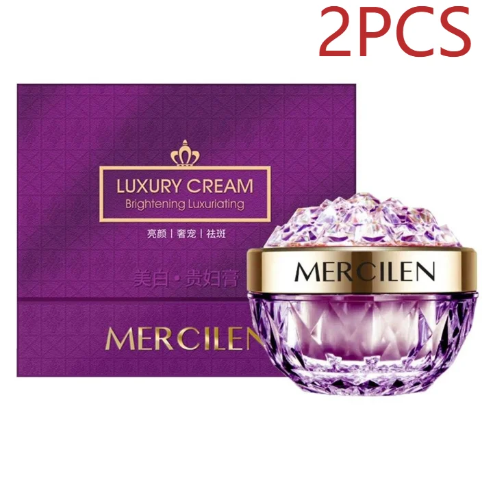 MERCILEN Active Collagen Firming Moisturizing Face Cream — collagen — batch code on packaging on white background