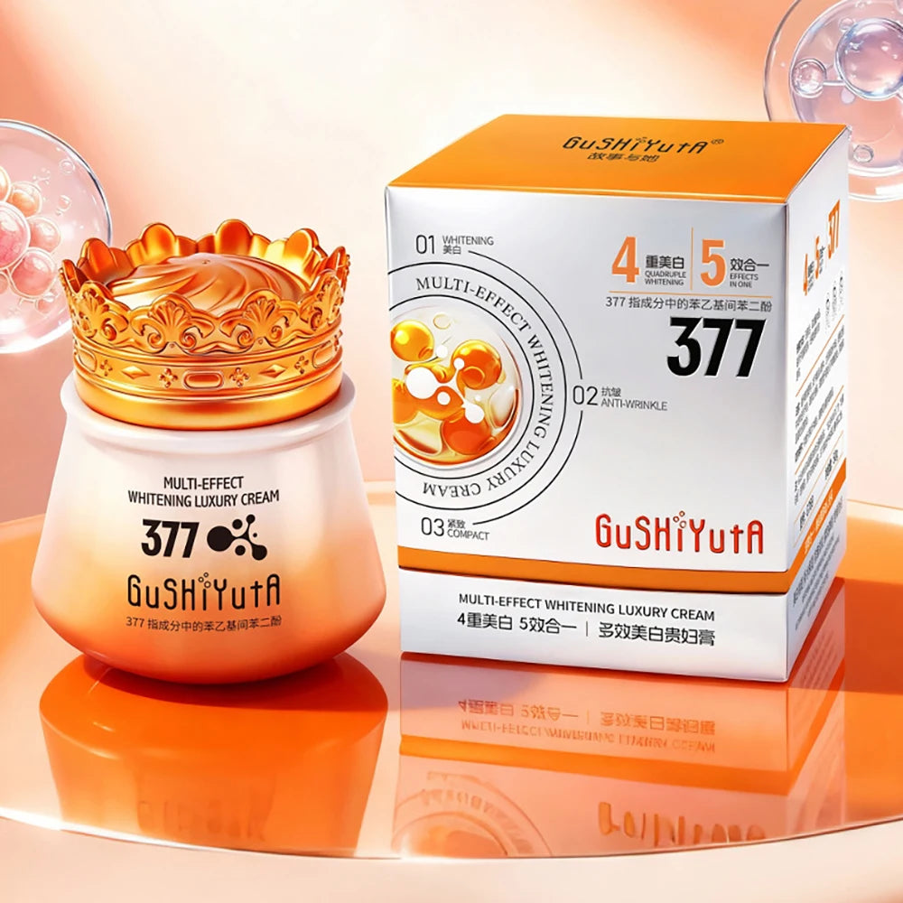377 Multi effect Whitening Lady Cream Face Cream Improve Dull Firming Lifting Facial Moisturizing Skincare Rejuvenation Cream