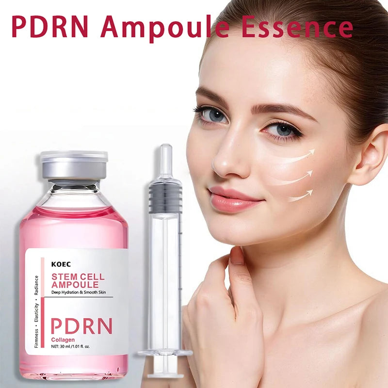KOEC PDRN Silk Polypeptide Ampoule — PDRN + silk peptide — ingredients list on box