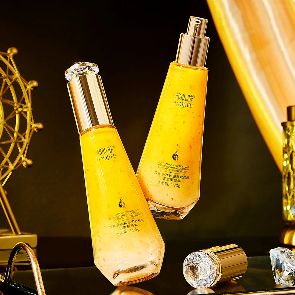 Camellia Seed Golden Peptide Essence Facial Care Brighten Moisturizing Soothing Oil Control Face Serum Korea skin care products