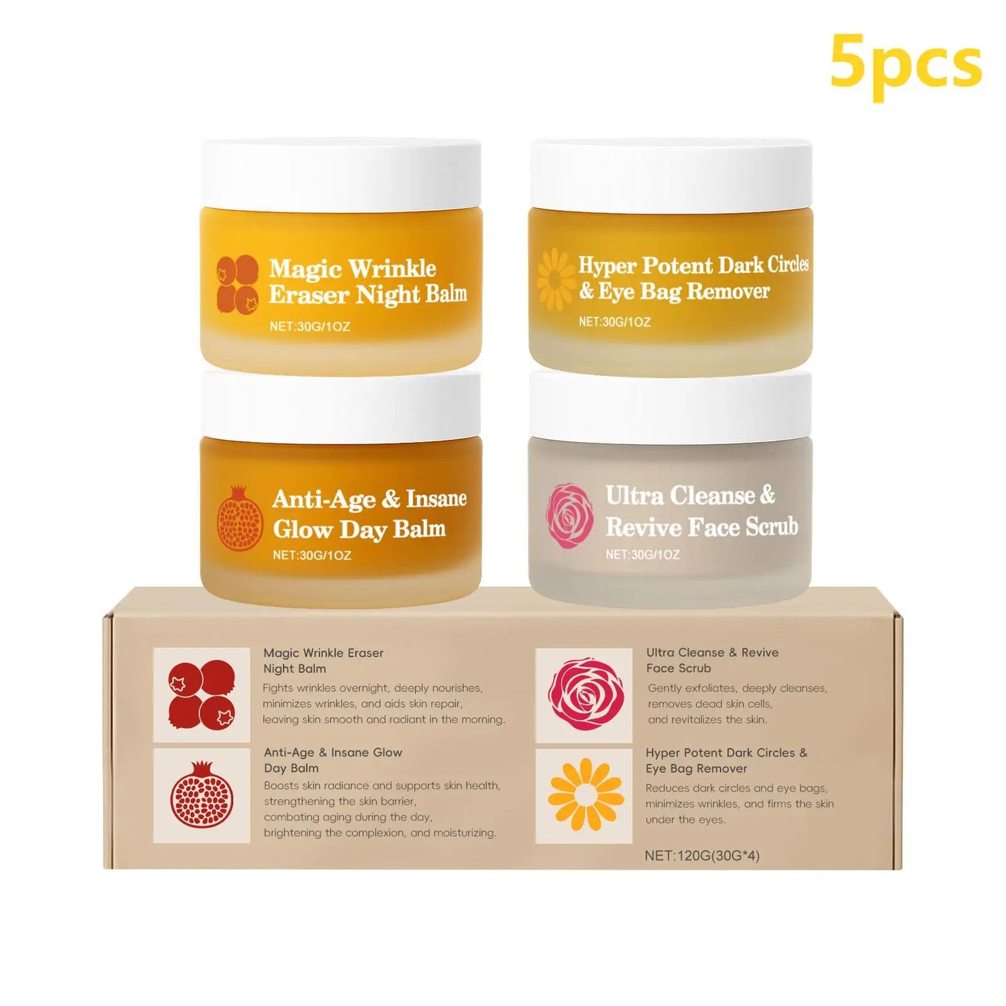 MagicSkin Renewing Cream — Anti-Aging & Collagen — Professional facial scrub texture