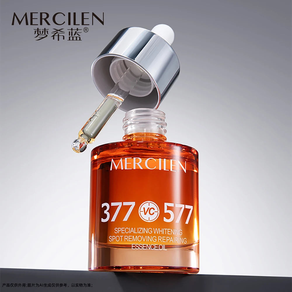 MERCILEN 377 Whitening Essence Oil Facial Care Tightening Moisturizing Hydrating Brightening Skin Face Serum Korean Skincare Products