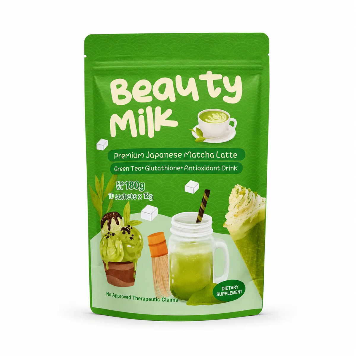 Dear Face Beauty Milk — Flavored Powder Drink Mix — product photograph 2