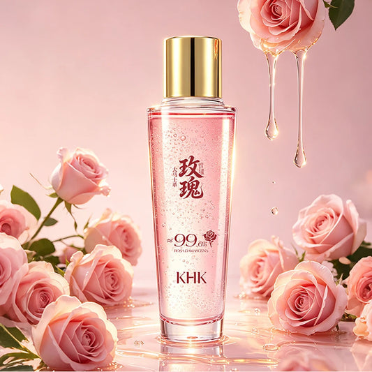 Skin Rejuvenation Rose Water Firming Facial Contours Essence Moisturizing penetration Face serum korean skincare products
