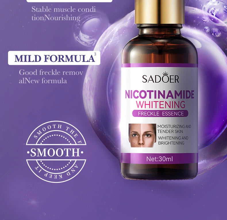 Serum bottles with nicotinamide for dark spot correcting essence set