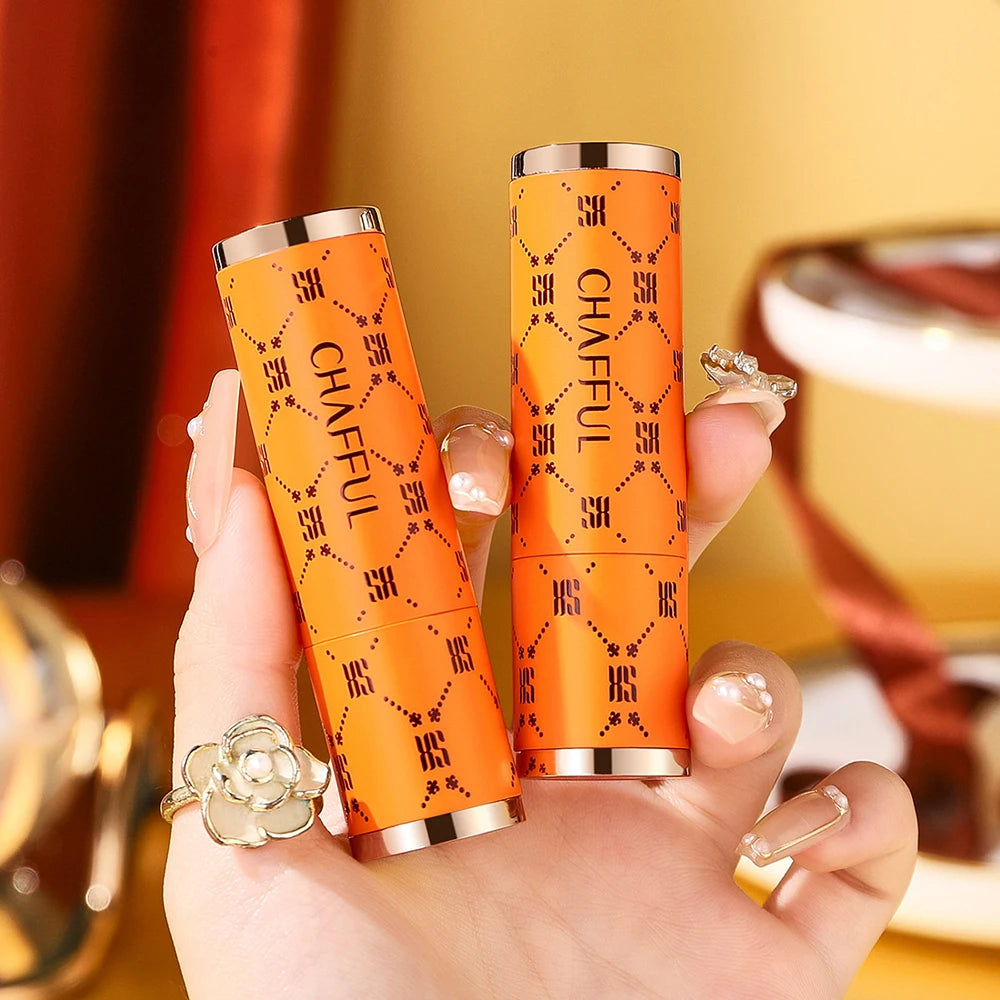 SkinSwaag Beauty — CHAFFUL Matte Lipstick — Lipstick application on lips