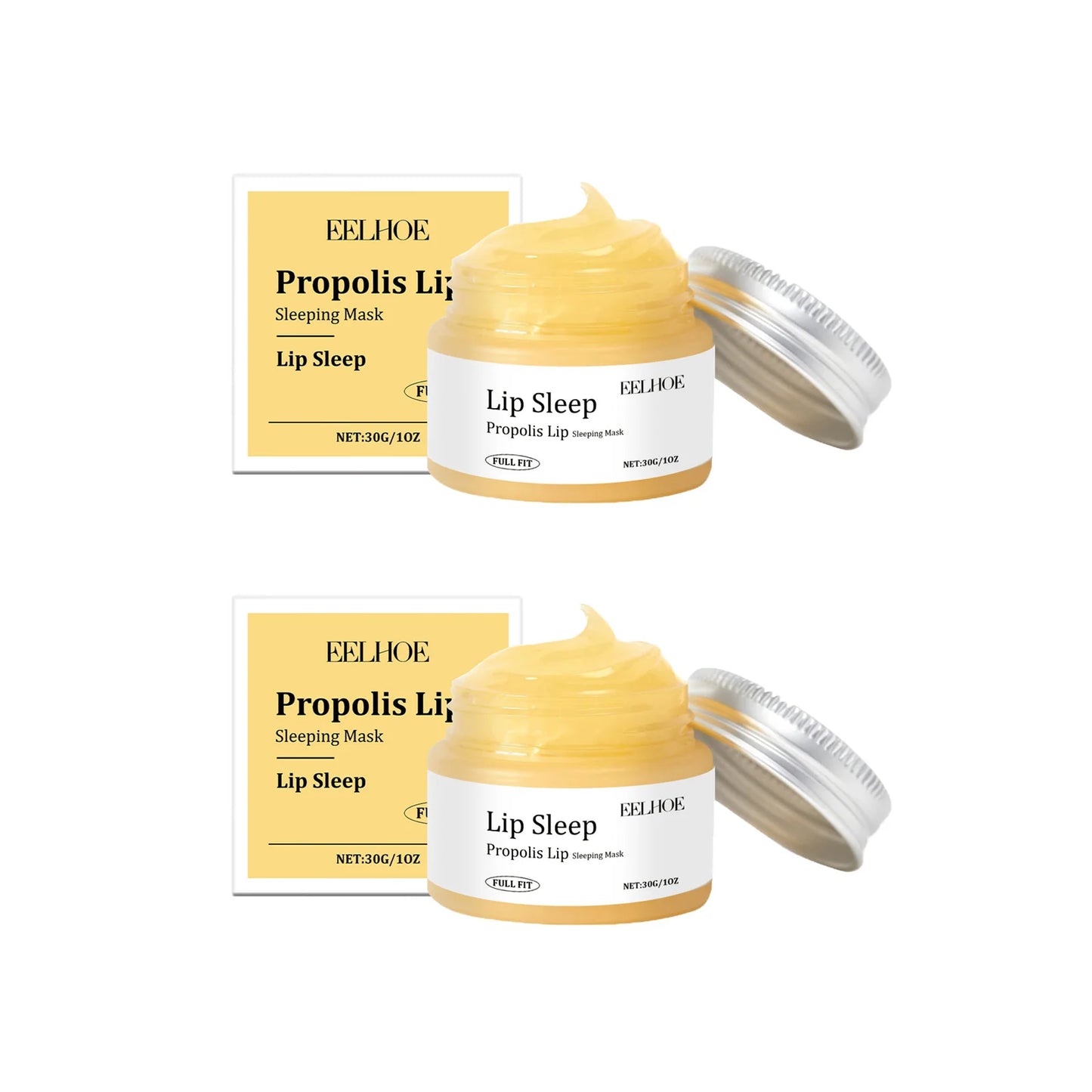 HOYGI — Propolis Lip Sleeping Mask — Nourishing lip care demonstration