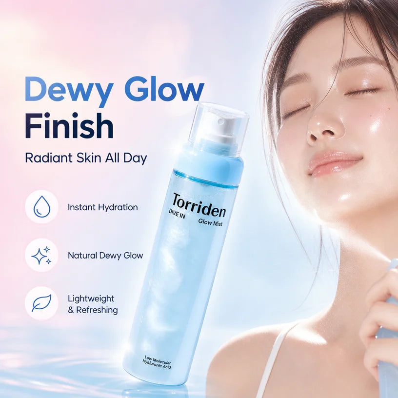 Spray bottle of cica cream mist with 5D hyaluronic acid, soothing and hydrating facial spray.