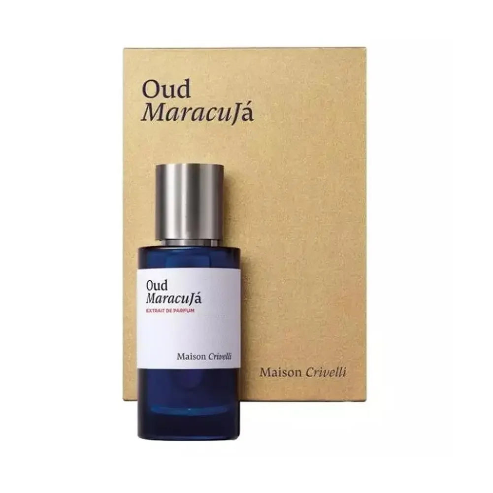 SkinSwaag Beauty Oud Maracuja Floral Unisex Eau de Parfum — oud + maracuja + floral — spray nozzle detail on white background