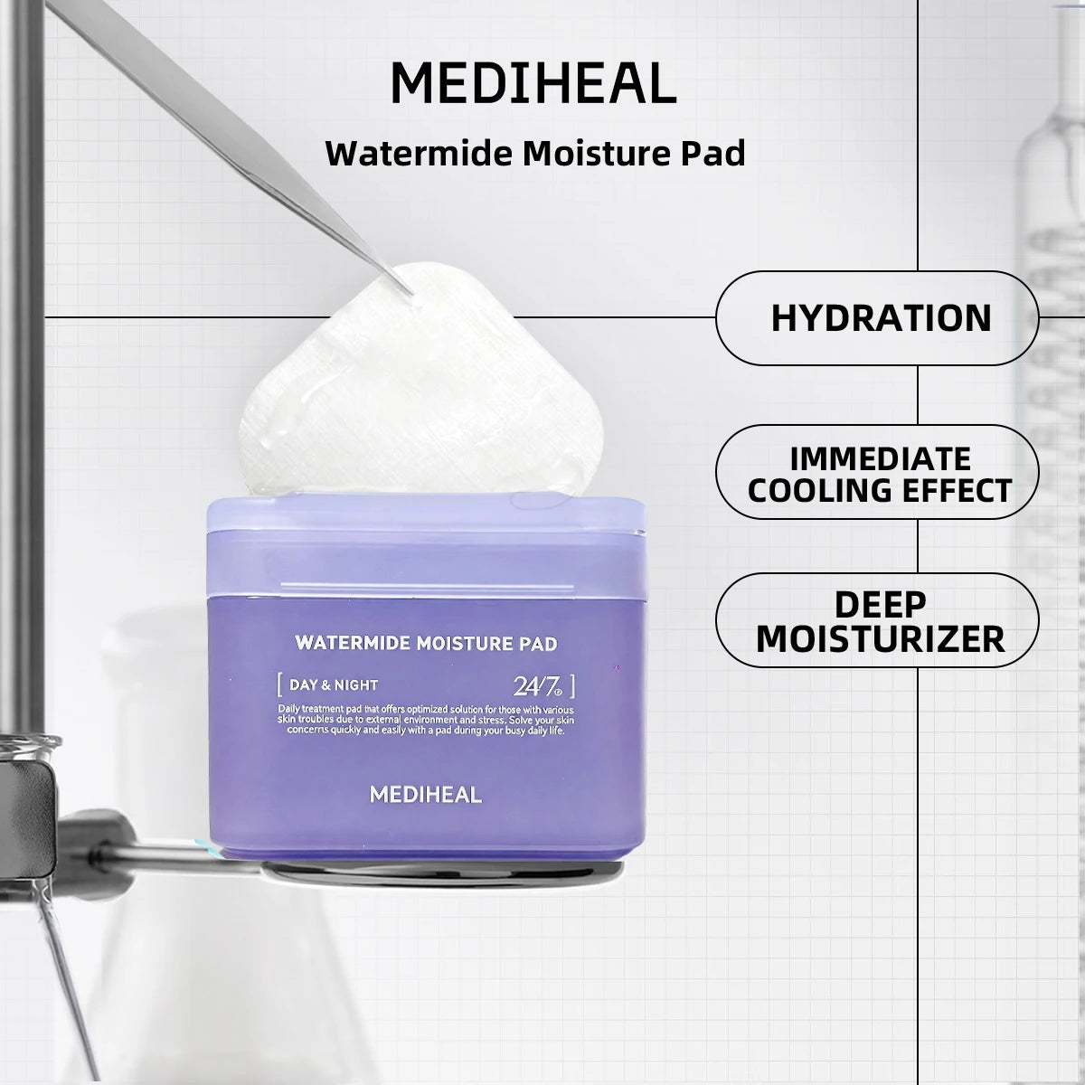 Toner pads for daily facial moisturizing and hydration