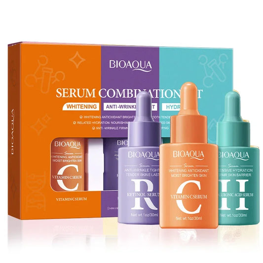 BIOAQUA Serum Combination Set — 3 × 30 ml — product gallery image 2