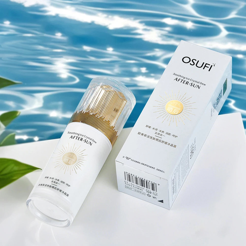 OSUFI Active Peptide Soothing Ice Crystal Dew After Sunburn Moisturizing Revitalizing Cream Face Cream Korea Skincare Products