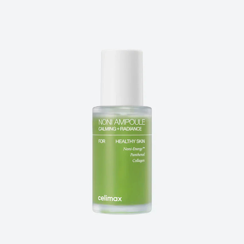 Celimax Noni Fruit Extract Energy Ampoule — Noni Fruit Extract — Complete product and packaging set view