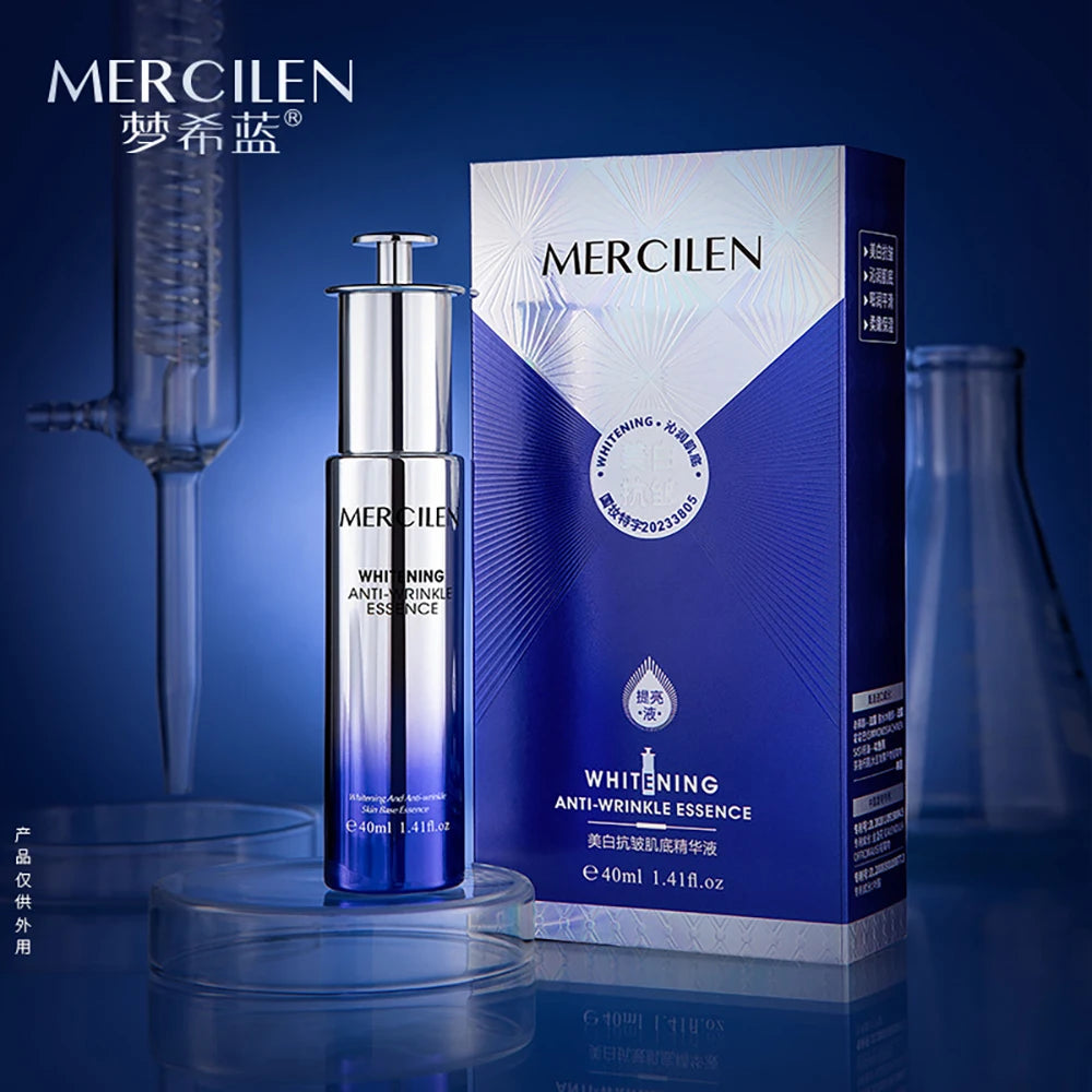 MERCILEN 377 Whitening Essence Oil Facial Care Tightening Moisturizing Hydrating Brightening Skin Face Serum Korean Skincare Products
