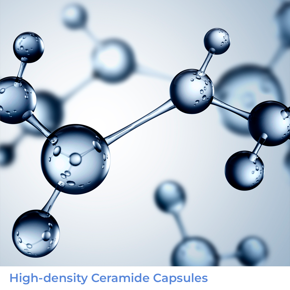 AESTURA brand illustration of ceramide capsules; not a microscopic product photograph