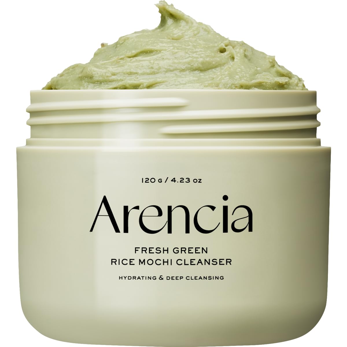 Arencia Fresh Green Rice Mochi Cleanser 120 g jar