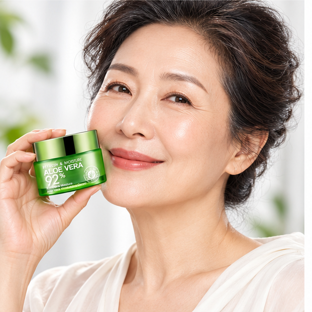 BIOAQUA Aloe Vera 92% Moisturizing Cream — 50 g — gallery view 3