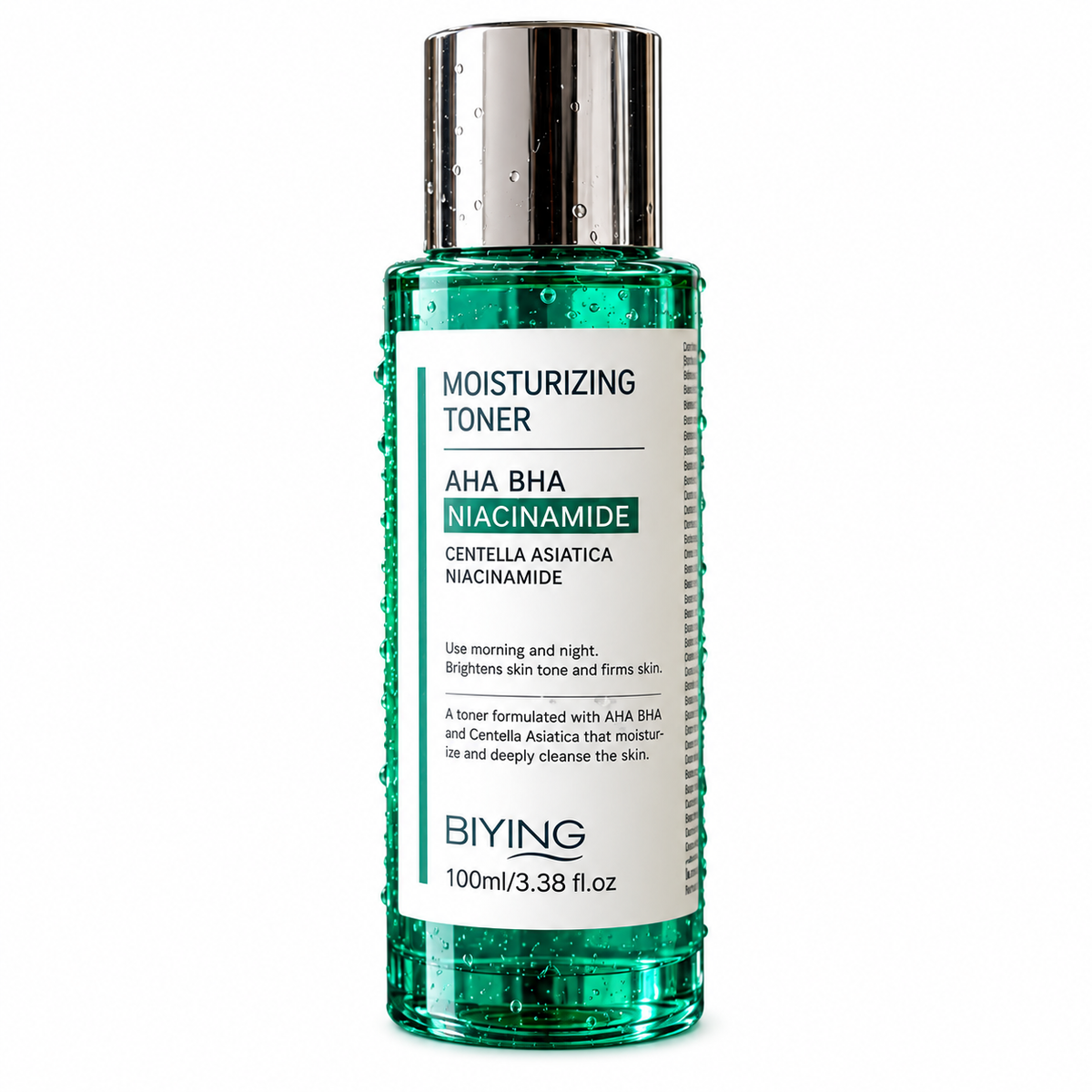 BIYING moisturizing toner 100 ml on white background