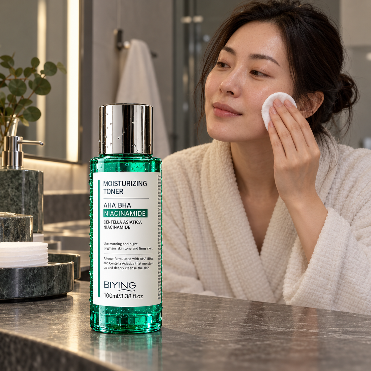 Illustrative BIYING toner application