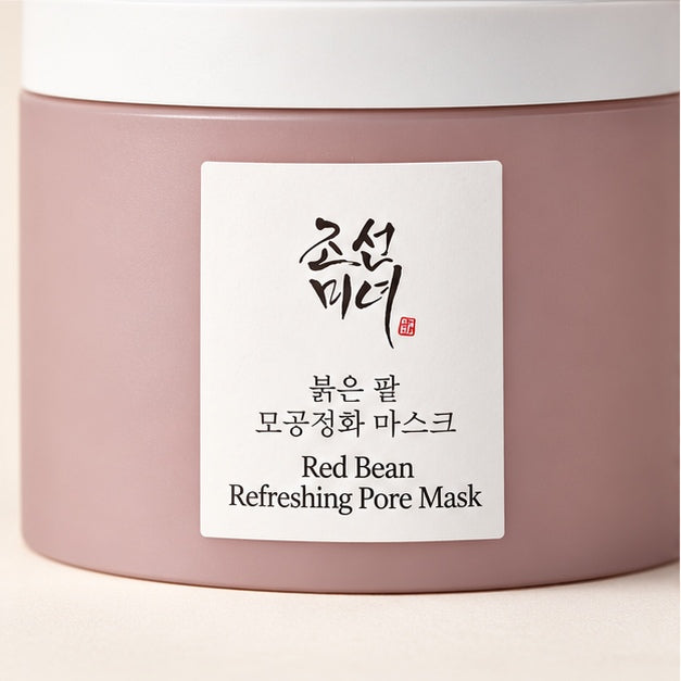 Beauty of Joseon Red Bean Refreshing Pore Mask — 140 ml — label closeup