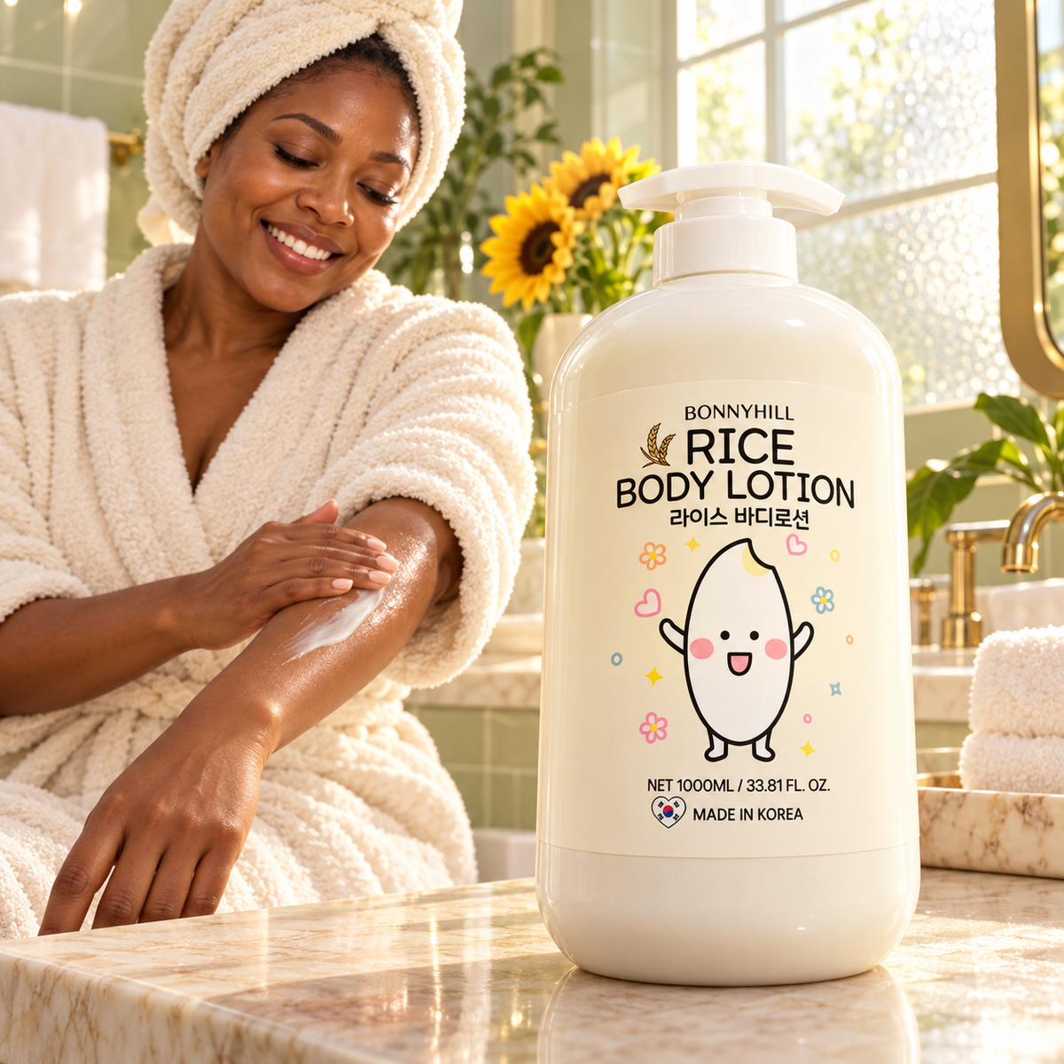 BONNYHILL Rice Body Lotion 1000 ml