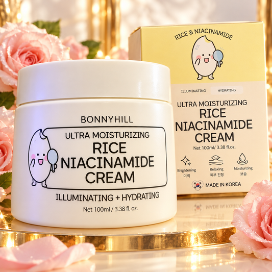 BONNYHILL Rice Niacinamide Cream 100 ml close-up