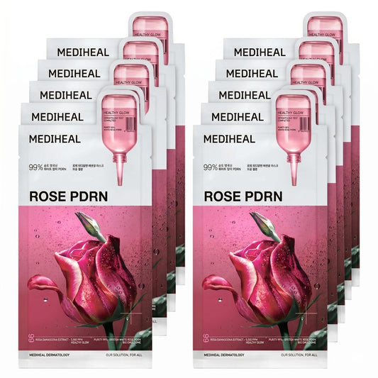 MEDIHEAL Rose PDRN Essential Mask 10 Sheets