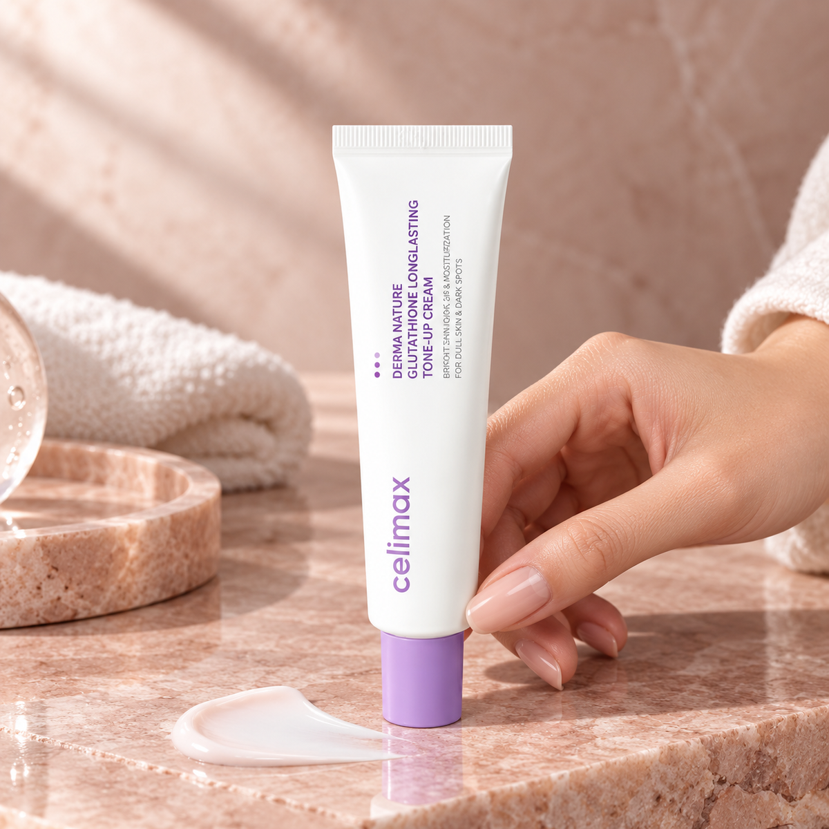 Celimax Derma Nature Glutathione Longlasting Tone-up Cream — 35 ml — product detail