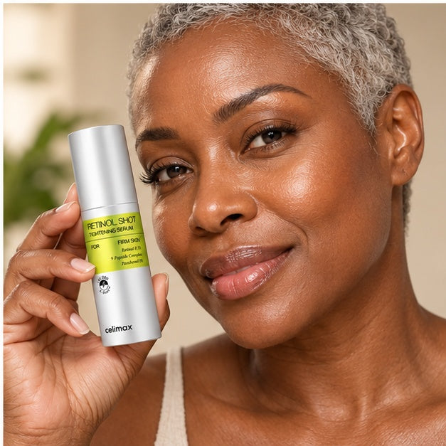 Celimax serum — lifestyle photograph