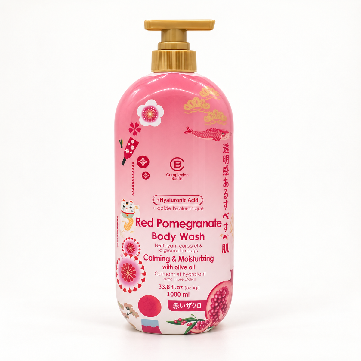 Complexion Boutik red-pomegranate Body Wash
