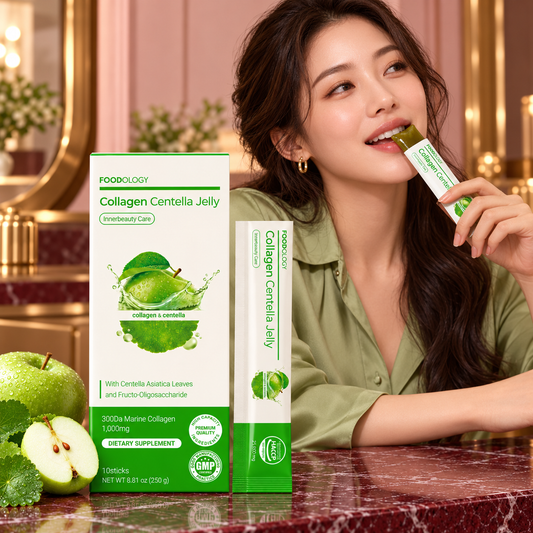 Adult model with the matching FOODOLOGY jelly stick