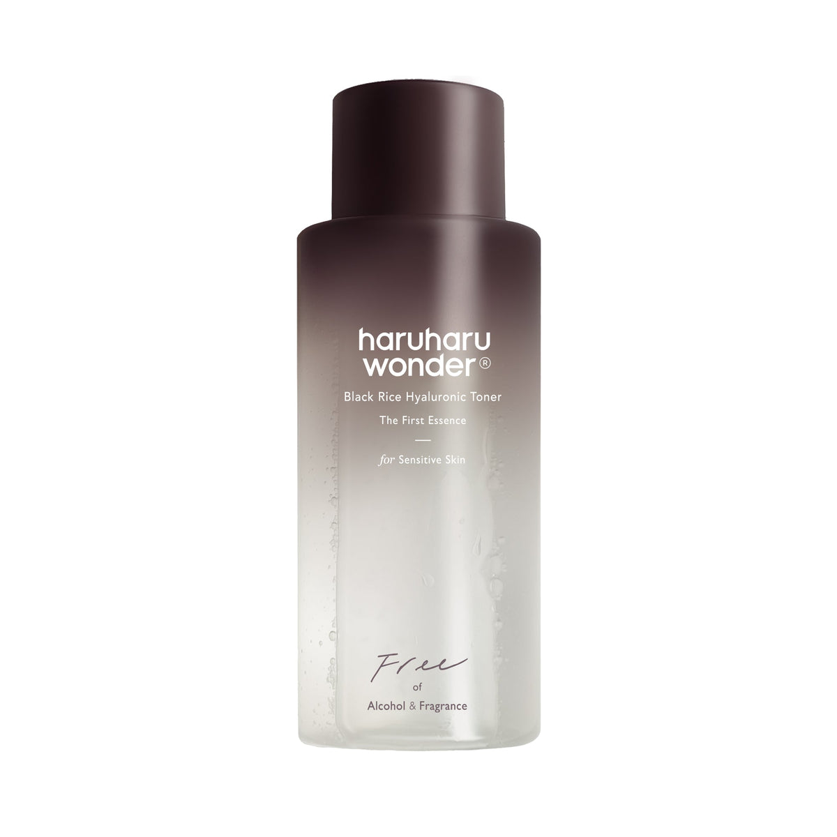 haruharu wonder Black Rice Hyaluronic Toner fragrance-free 150 ml bottle