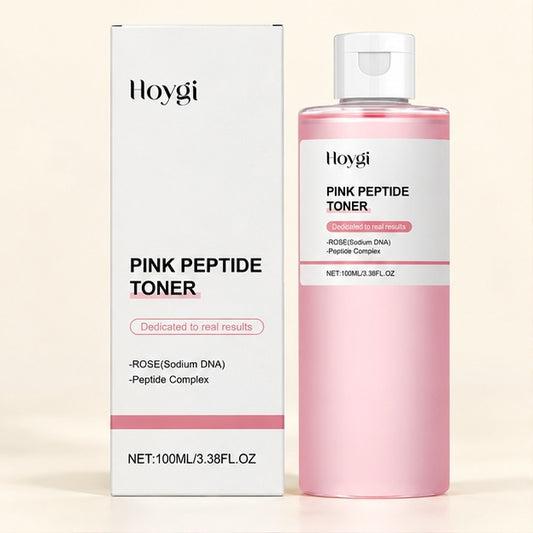 HOYGI Pink Peptide Toner 100 ml — front packaging