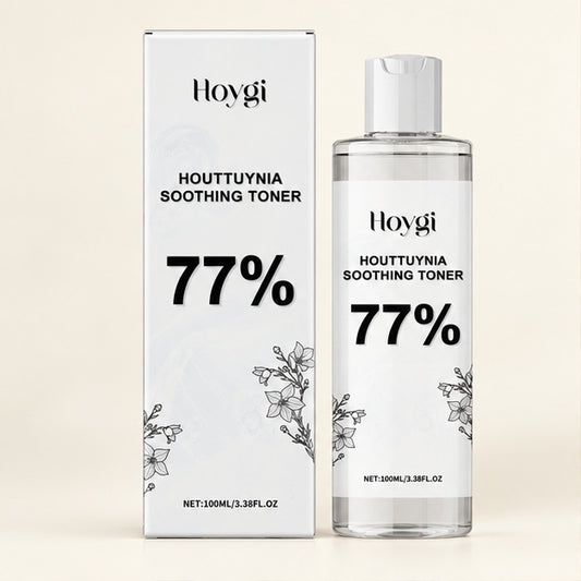 HOYGI Houttuynia Soothing Toner 77% 100 ml — front packaging