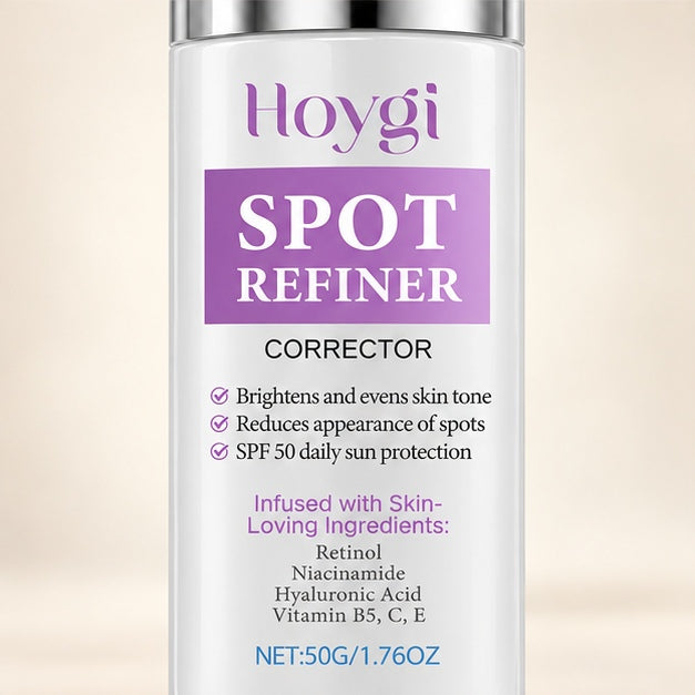 HOYGI Spot Refiner Corrector 50 g — package label detail