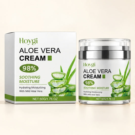 HOYGI Aloe Vera Cream 98% 50 g — front packaging
