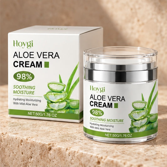HOYGI Aloe Vera Cream 98% 50 g — editorial product view