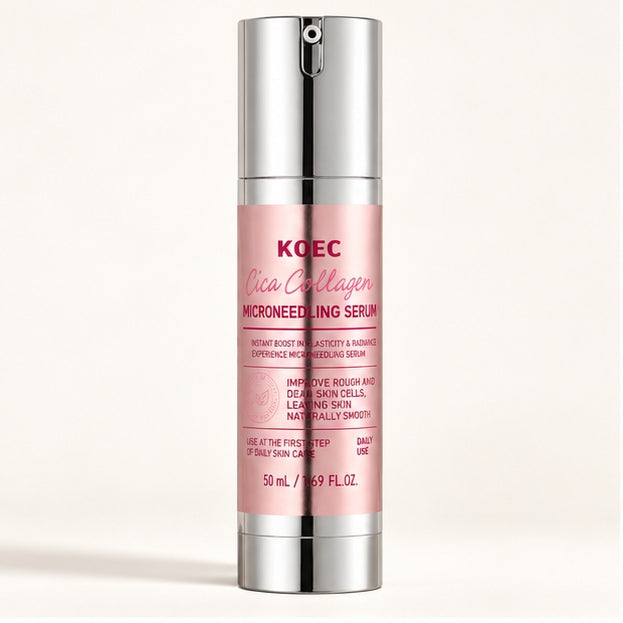 KOEC Cica Collagen Microneedling Serum — 50 ml — front packaging
