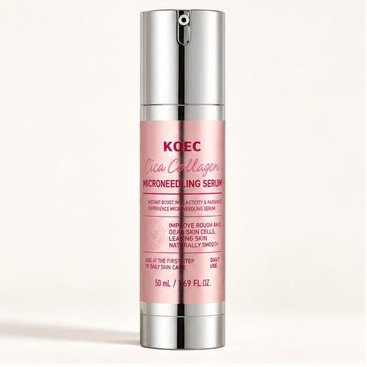 KOEC Cica Collagen Microneedling Serum — 50 ml — front packaging